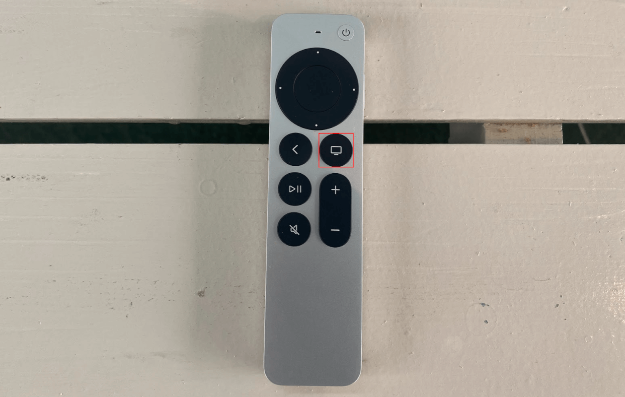 TV/コントロールセンターボタン