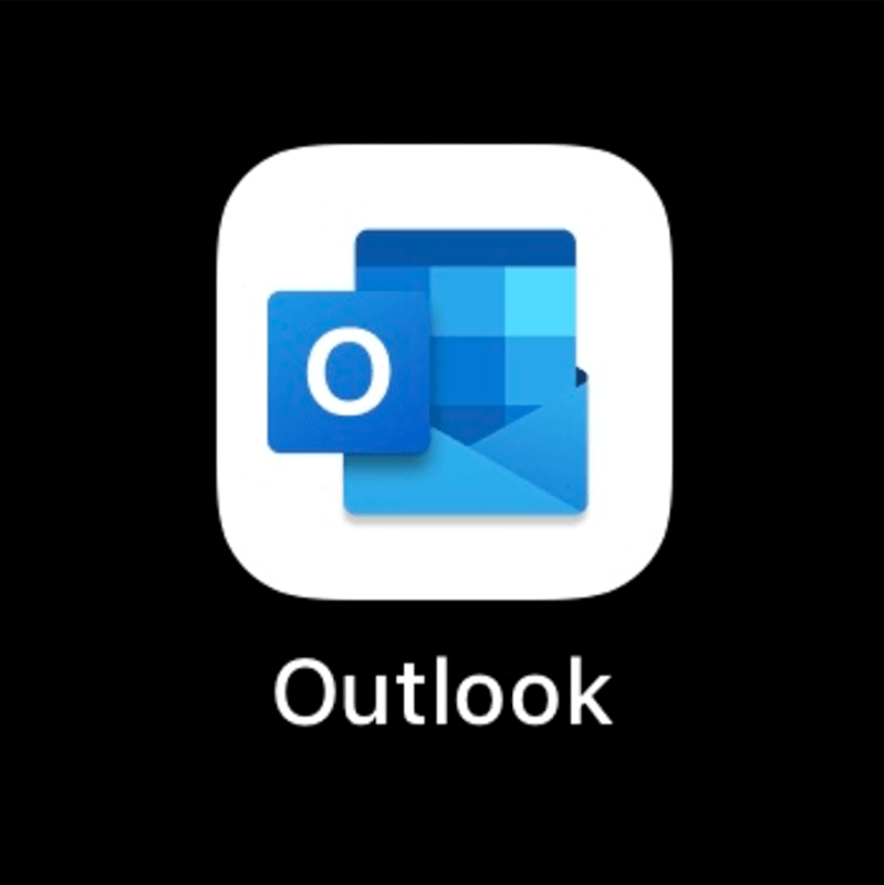 Outlookアプリを開く