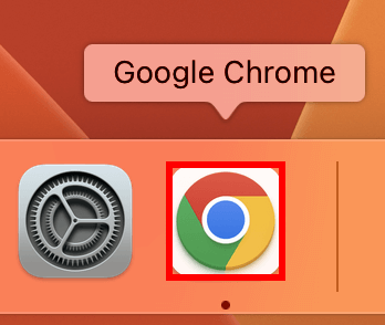 Google Chromeを起動する