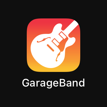 GarageBandアプリ