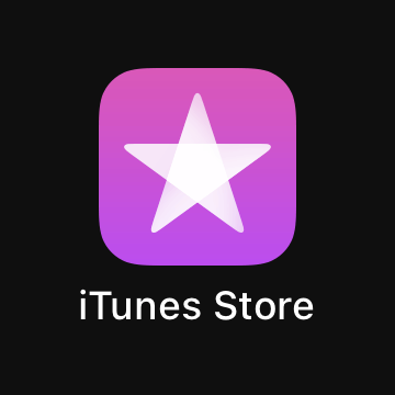 iTunesアプリを開く