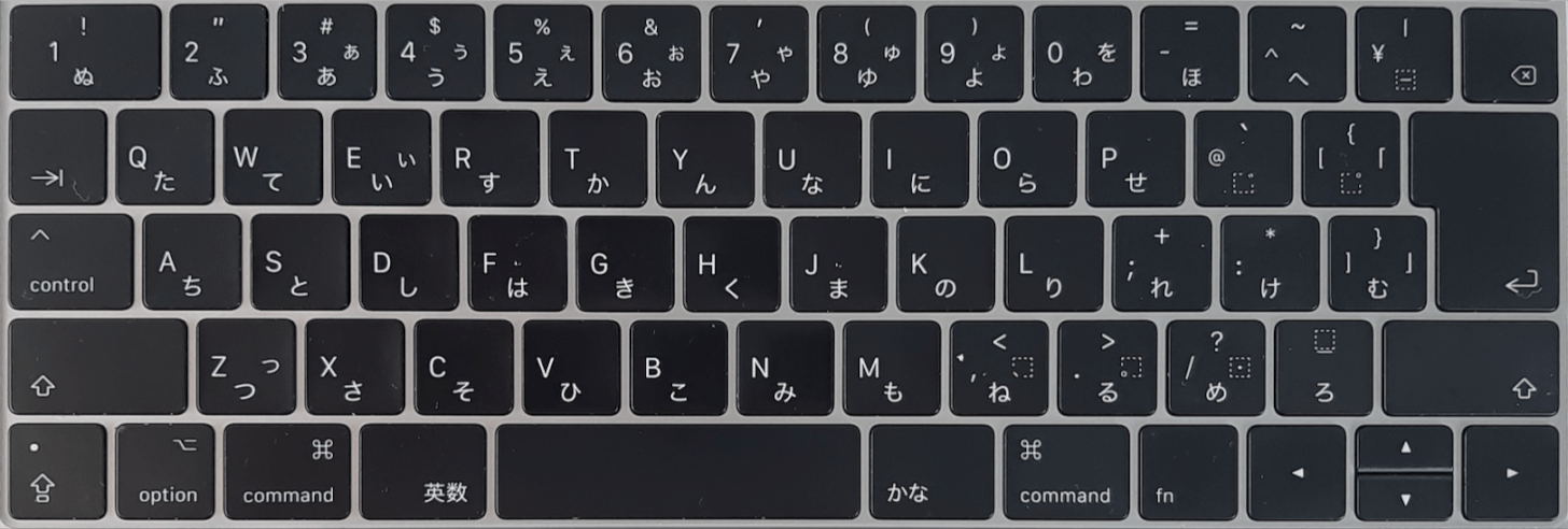 Macのキーボード配列について｜りんごはっく