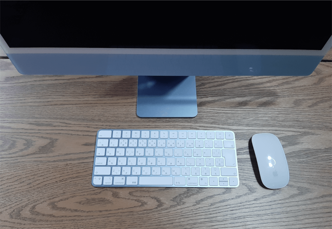 iMacとMagic Keyboard
