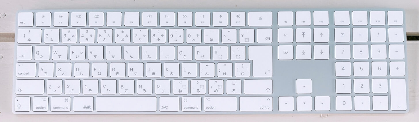 テンキー付きMagic Keyboard